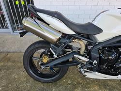 2012 Triumph STREET TRIPLE White