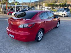 2011 Mazda 3 Neo BL Series 1 MY10 Velocity Red
