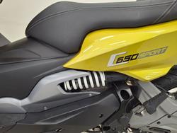 2018 BMW Motorrad C 650 SPORT Yellow
