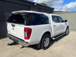2017 Nissan Navara RX D23 Series 2 4x2 Polar White
