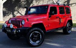 2015 Jeep Wrangler Unlimited X JK MY15 4X4 Dual Range Firecracker Red