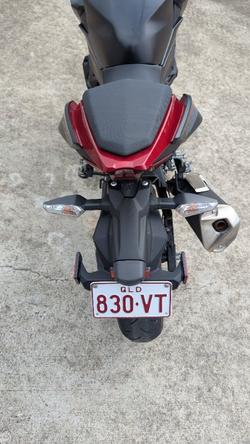 2021 Kawasaki Z400 Red