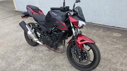 2021 Kawasaki Z400 Red