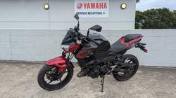 2021 Kawasaki Z400 Red