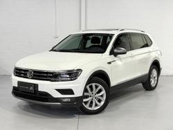 2018 Volkswagen Tiguan 110TDI Comfortline Allspace 5N MY18 Four Wheel Drive Pure White