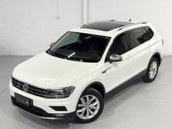 2018 Volkswagen Tiguan 110TDI Comfortline Allspace 5N MY18 Four Wheel Drive Pure White