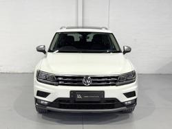 2018 Volkswagen Tiguan 110TDI Comfortline Allspace 5N MY18 Four Wheel Drive Pure White