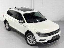 2018 Volkswagen Tiguan 110TDI Comfortline Allspace 5N MY18 Four Wheel Drive Pure White