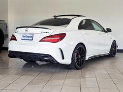 2018 Mercedes-Benz CLA-Class CLA45 AMG C117 Four Wheel Drive Polar White