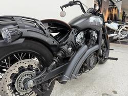 2020 INDIAN SCOUT BOBBER TWENTY THUNDER BL Black
