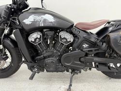 2020 INDIAN SCOUT BOBBER TWENTY THUNDER BL Black