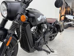 2020 INDIAN SCOUT BOBBER TWENTY THUNDER BL Black