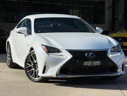 2017 Lexus RC 350 F Sport GSC10R White Nova