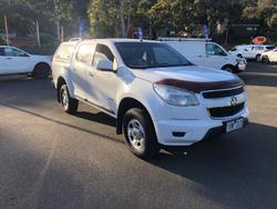 2014 Holden Colorado LT RG MY14 4x2 Summit White