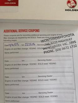 2014 Holden Colorado LT RG MY14 4x2 Summit White