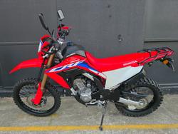 2023 Honda CRF300LRA RALLY RED