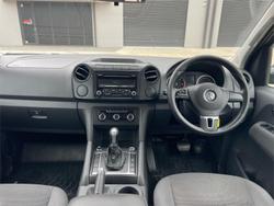 2013 Volkswagen Amarok TDI420 Trendline 2H MY13 4X4 Constant Natural Grey