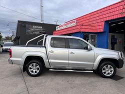 2014 Volkswagen Amarok TDI420 Highline 2H MY15 4X4 Constant Reflex Silver