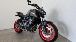 2021 Yamaha MT-07 LAMS MT Grey