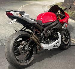 2015 Suzuki GSX-R750 Red