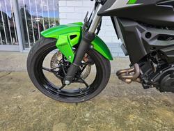 2025 Kawasaki Z500 Green