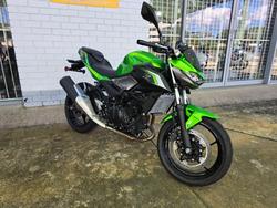 2025 Kawasaki Z500 Green