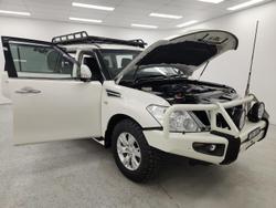 2016 Nissan Patrol Ti-L Y62 Series 3 4X4 Dual Range Ivory Pearl