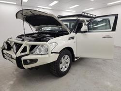 2016 Nissan Patrol Ti-L Y62 Series 3 4X4 Dual Range Ivory Pearl