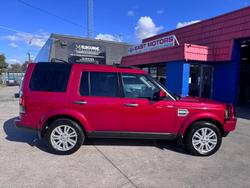 2013 Land Rover Discovery 4 TDV6 Series 4 MY13 4X4 Constant Firenze Red