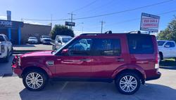 2013 Land Rover Discovery 4 TDV6 Series 4 MY13 4X4 Constant Firenze Red