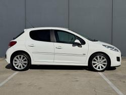 2012 Peugeot 207 Sportium A7 Series II MY12 Bianca White