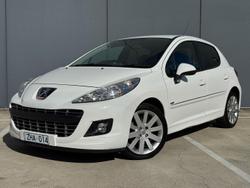 2012 Peugeot 207 Sportium A7 Series II MY12 Bianca White
