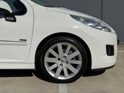 2012 Peugeot 207 Sportium A7 Series II MY12 Bianca White