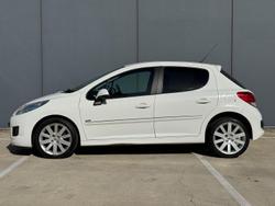 2012 Peugeot 207 Sportium A7 Series II MY12 Bianca White