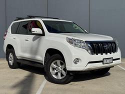 2015 Toyota Landcruiser Prado GXL GDJ150R 4X4 Dual Range Glacier White