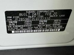 2020 Subaru
                Outback 2.5i-X
