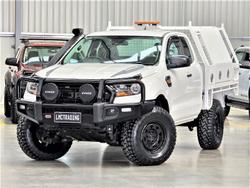 2019 Ford Ranger XL PX MkIII MY19.75 4X4 Dual Range Arctic White