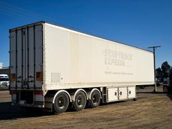 2007 Vawdrey Tri Axle Dry Freight Pantech