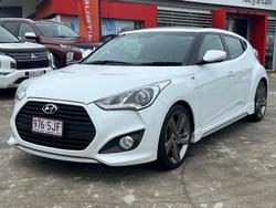 2012 Hyundai Veloster SR Turbo FS2 Crystal White