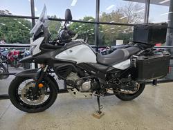 2015 Suzuki V-STROM 650 XT WHITE