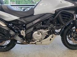 2015 Suzuki V-STROM 650 XT WHITE