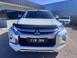 2023 Mitsubishi Triton GLS MR MY23 4X4 Dual Range White