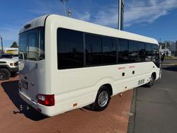 2017 Toyota Coaster Deluxe XZB70R White