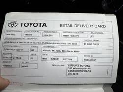 2022 Toyota
Hilux SR