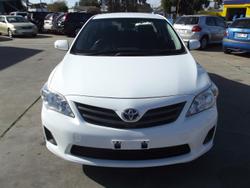 2011 Toyota Corolla Ascent ZRE152R MY11 Glacier White