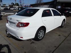 2011 Toyota Corolla Ascent ZRE152R MY11 Glacier White