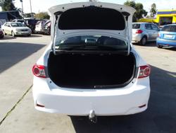 2011 Toyota Corolla Ascent ZRE152R MY11 Glacier White