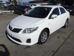 2011 Toyota Corolla Ascent ZRE152R MY11 Glacier White