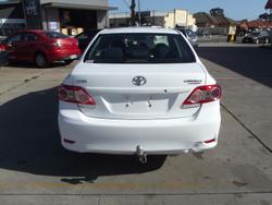 2011 Toyota Corolla Ascent ZRE152R MY11 Glacier White