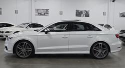 2016 Audi S3 8V MY16 Four Wheel Drive Ibis White
